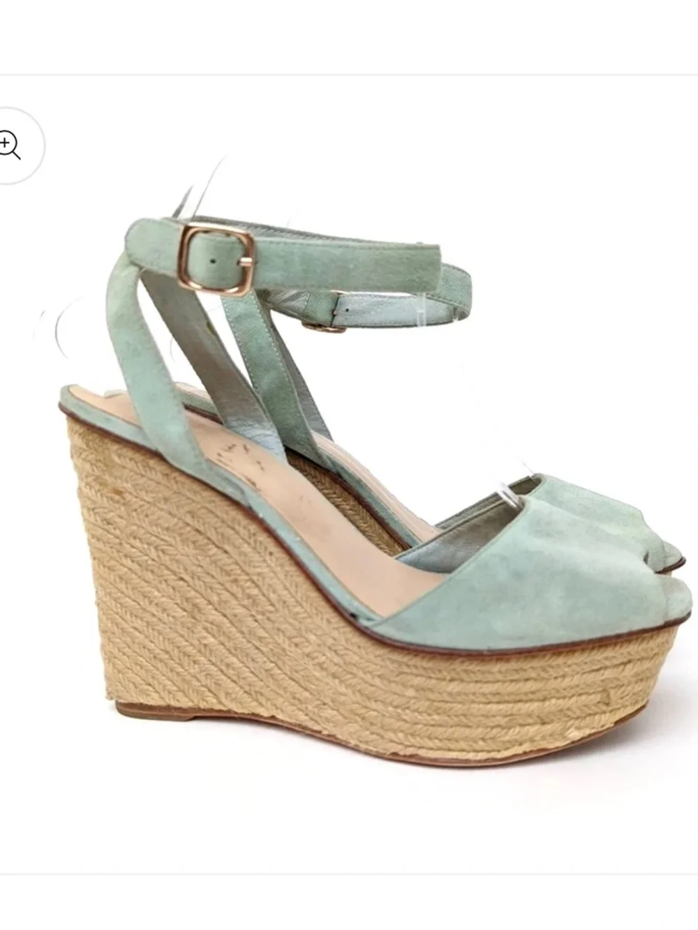 Dolce Vita Women’s Mint Green Espadrille Wedge Sandals